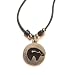 Zuni Bear for Health Beaded Pendant with 16