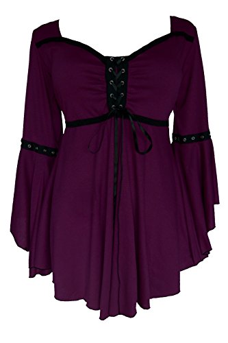 Dare To Wear Victorian Gothic Women's Plus Size Ophelia Corset Top