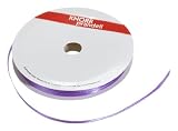 G&uuml;termann / KnorrPrandell 6308260 - Band Satinband 3mm lila, 10 meter/Rolle