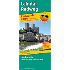 Radwanderkarte Lahntal-Radweg: Mit Ausflugszielen, Einkehr- und Freizeittipps, reissfest, wetterfest, GPS-genau. 1:50000: Radwanderkarte ... reissfest, wetterfest, recycelbar GPS-genau