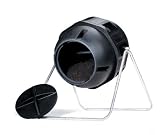 Achla CMP-01 Plastic Tumbling Compost Mixer, Black