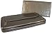 Faux Leather Thick Fatty Flat Wallet with Matching Checkbook Cover In Choice of Colors (CS-RA-Pewter)