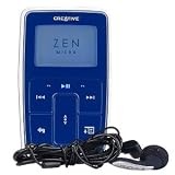  : Creative ZEN Micro 5GB Digital MP3 Player (Dark Blue)