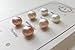 YAN & LEI Sterling Silver 6MM Freshwater Cultured Pearl Button Stud Earrings - Handpicked AAA Quality