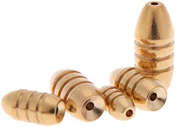 Kairuide 1.8/3.5/5/7/10g Weight Assorted Copper Lead Sinker Kit Fishing Tackle Sinkers Tool 5PCS/Lot