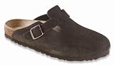 Birkenstock Adult's 60901 Birkenstock Boston Mocca Nubuck Leather 42 EU Regular