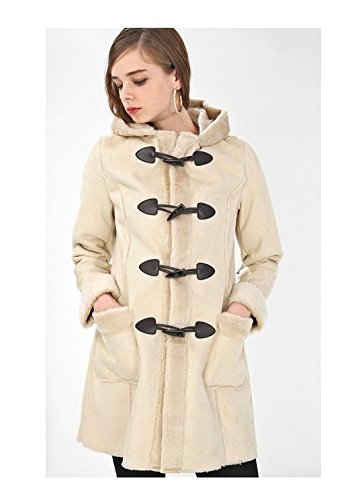 (プレフェリール) ＰＲＥＦＥＲＩＲ フェイク ムートン ダッフル コート M アイボリーベージュ