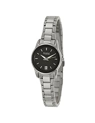 Caravelle by Bulova Womens 43M104 Black Dial Bracelet Watch