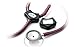 ADC Adscope Lite 609 Ultra Lightweight Clinician Stethoscope, 31 inch Length, Rose Quartz
