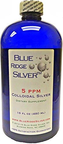5 ppm 16 oz Colloidal Silver Natural Immune Support Health Supplement