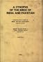 A Synopsis of the Birds of India and Pakistan: (together with those of Nepal, Bhutan, Bangladesh, and Sri Lanka)
