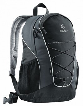 Deuter Uni Rucksack Go Go, black check, 25 L , 46 / 33 / 21 cm, 80146-7005