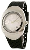 Image of Puma Creation Gents Black Rubber Strap And Silver Dial Watch