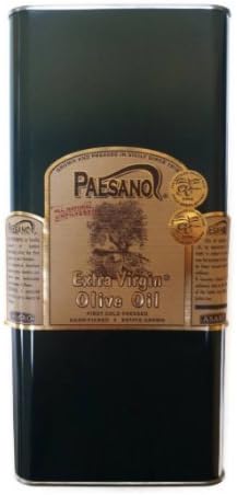 Unfiltered Sicilian Extra Virgin Olive Oil - 5 Liters by Paesano