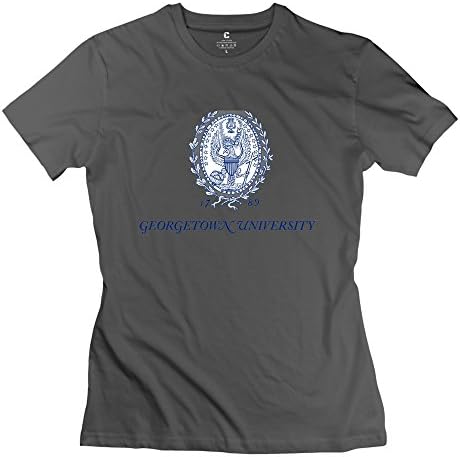 Making Female Georgetown Tshirts Size XS DeepHeather