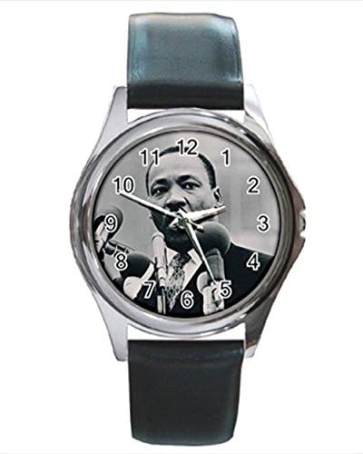 Martin Luther King Jr Round Metal Watch copy.jpg