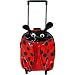 Ladybug Lady Bug Baby Cie Figural Back Pack Rolling Trolley, retractable handle and outside pockets