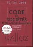 Revue Dalloz-Sirey  / Code des sociétés et des marchés financiers commenté