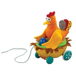 Wonderworld Nesting Hen Pull Toy