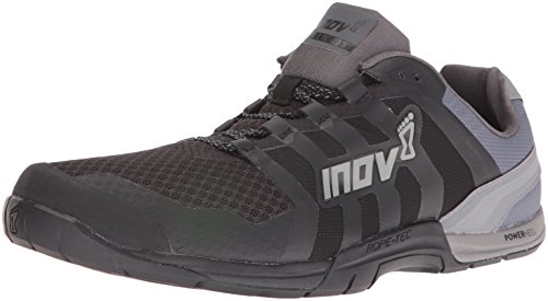 Inov-8 Men's F-Lite 235 V2 Cross-Trainer Shoe, Black/Grey, 12 E US