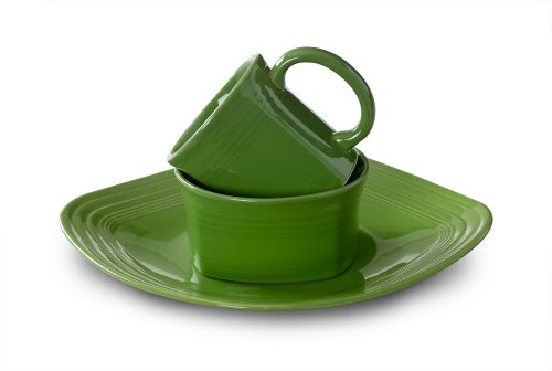 Fiesta 3-Piece Square Place Setting, Shamrock