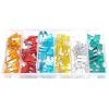 Rolson Tools 60971 120pc Automobile Fuse Set in Plastic Box