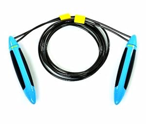 Reebok Weighted Speed Rope - Cyan (Blue), 3m