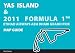 YAS ISLAND & 2011 FORMULA 1 TM ETIHAD AIRWAYS ABU DHABI GRAND PRIX MAP GUIDE