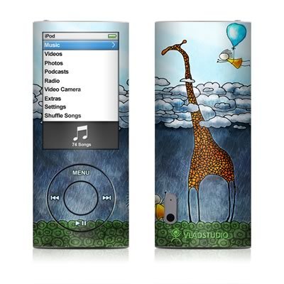 Above The Clouds Design Decal Sticker for Apple iPod Nano 5G (5th Generation)