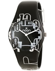 Noon Copenhagen Womens 01-069 Black Big Numbers Watch