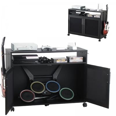 Rocker Gaming Storage Console - Black