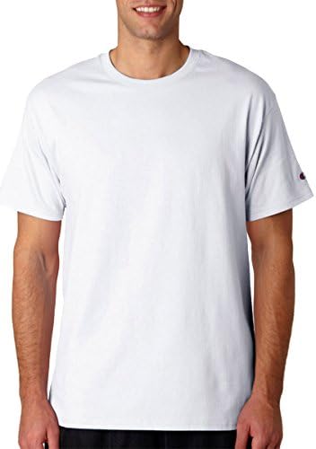 Champion T525C 6.1 oz. Tagless T-Shirt L White