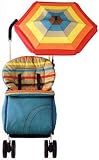 Baby Go Go Travel : Rainbow Boy Footmuff And Parasol Set