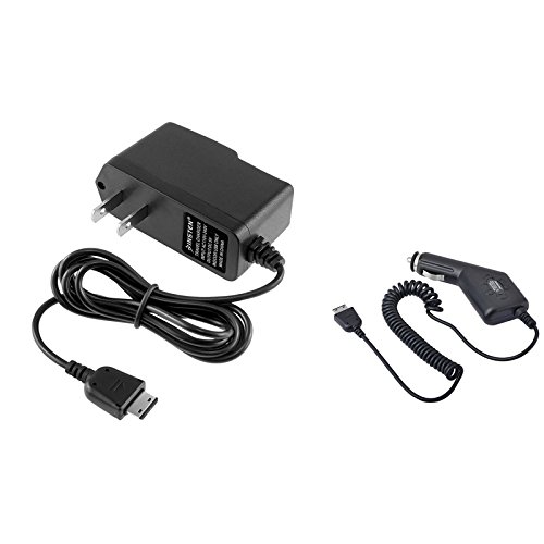 CAR + HOME AC CHARGER FOR SAMSUNG SGH-i617 BLACKJACK II 2