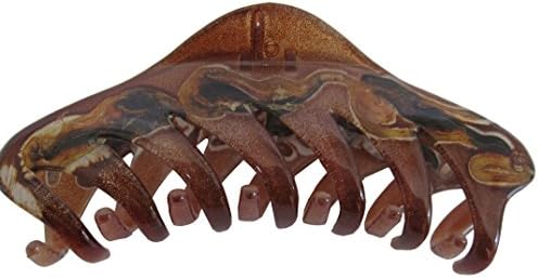 Handmade in France Volume Pinch Clip for the Hair (Melange D'Ore)