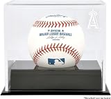 Los Angeles Angels of Anaheim Baseball Cube Logo Display Case