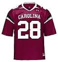 South Carolina Gamecocks -No. 28- Youth Maroon Under Armour Replica Jersey