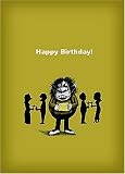 Birthdays - Box Set #2 by Bald Guy Greetings, 2 Each Of 4 Cards (Pack of 2)