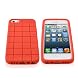 TeckNet Apple iPhone 5 Silicone Case Cover With iPhone 5 Screen Protector - Red TeckNet Apple iPhone 5 Silicone Case Cover With iPhone 5 Screen Protector - Red