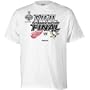 Reebok Detroit Redwings vs. Pittsburgh Penguins 2009 NHL Stanley Cup Final Dueling White T-shirt