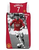 ZAP Manchester United Ronaldo Single Duvet Set