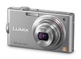 Panasonic LUMIX DMC-FX60 Digitalkamera EG-S (12 Megapixel, 5-fach opt. Zoom, 6,9 cm (2,7 Zoll) Display, Bildstabilisator) silber - 