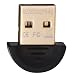 Inateck BTA-CSR4B1 Bluetooth USB Adaptateur Version 4.0 USB 2.0 à Bluetooth 4.0 20m Portée Compatible Windows XP / Vista / 7 / 8 et Bluetooth 2.1 + EDR rond noir en forme