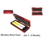 Professional YouBow Red Wood / Wooden Reed Case for up to 2 reeds
