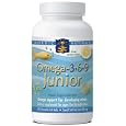 Nordic Naturals - Omega 3-6-9 Junior Lemon, 180 softgels