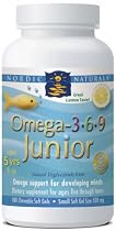 Nordic Naturals - Omega 3-6-9 Junior Lemon, 180 softgels
