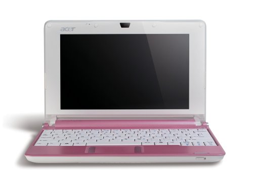 Acer Aspire One AOA150-1690 8.9-Inch Pink Netbook - 2.5 Hour Battery Life