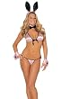 SeXy Itsy Bitsy Bunny Costume Adult Costume 5 Pc Pink