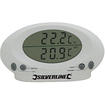 Silverline 675133 Indoor/Outdoor Thermometer