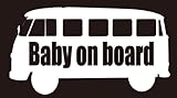 ka-2　Ｂａｂｙ　on　board　（Ｂａｂｙ　ｉｎ　ｃａｒ） バス　白